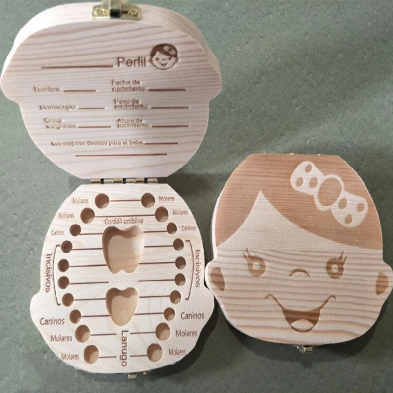 1pc-Baby Tooth Box