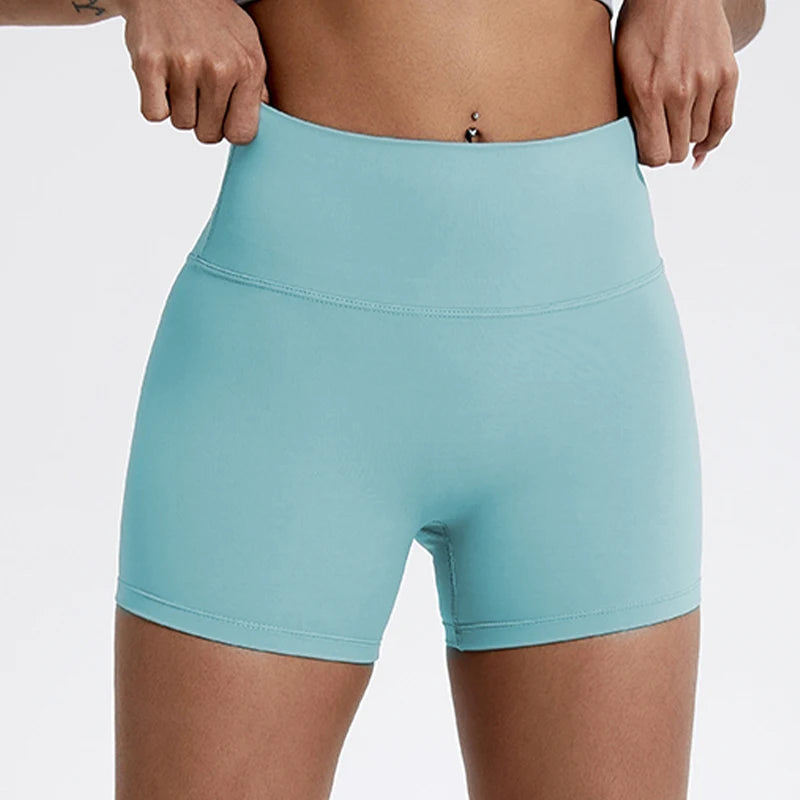High Waist Yoga Shorts