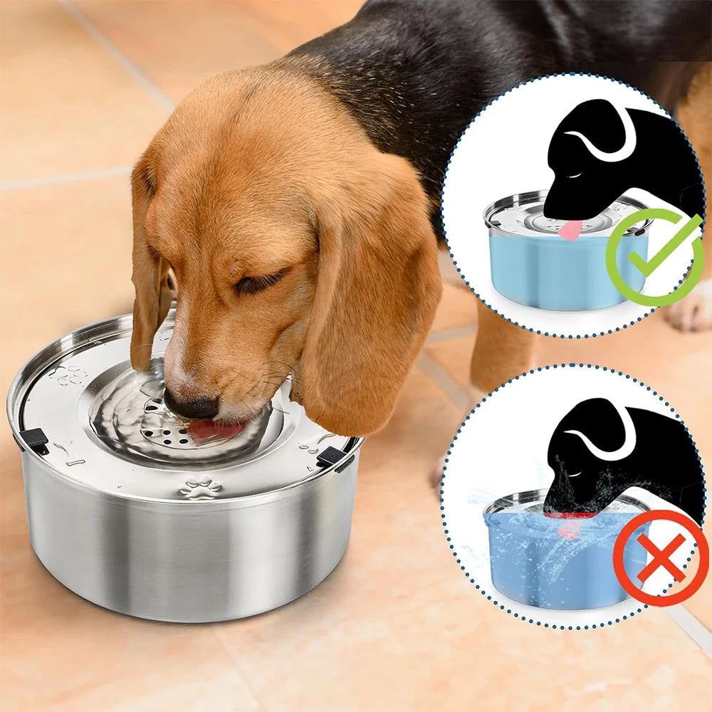 Dog Water Feeder Bowl
