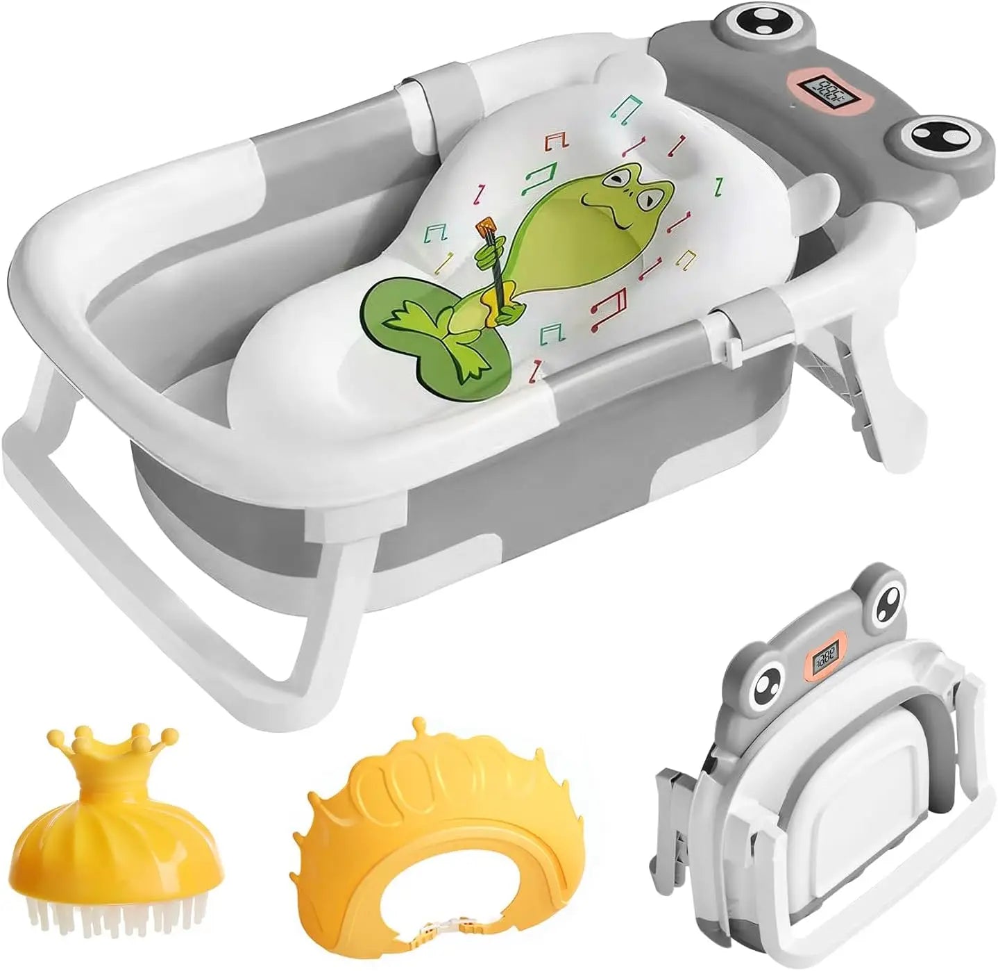 Baby Bath Tub with Bath Cushion