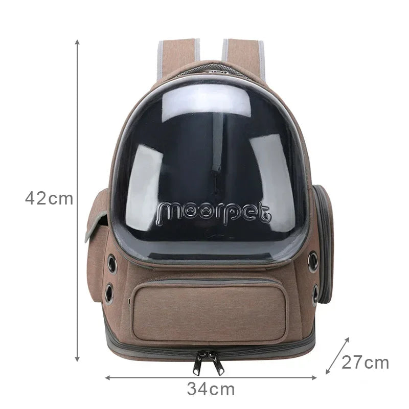 Portable breathable pet bag