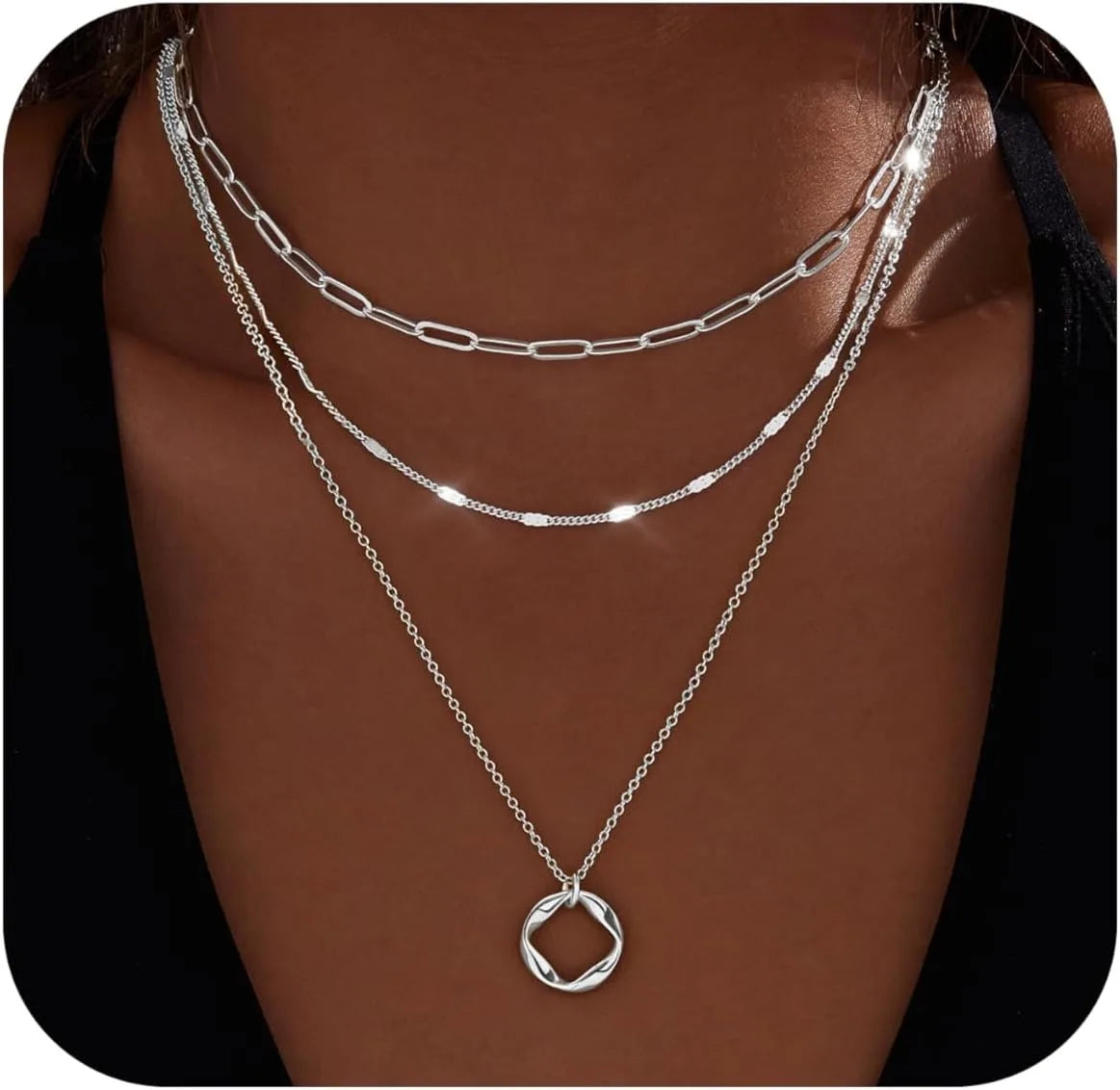 Layered Gold Necklaces