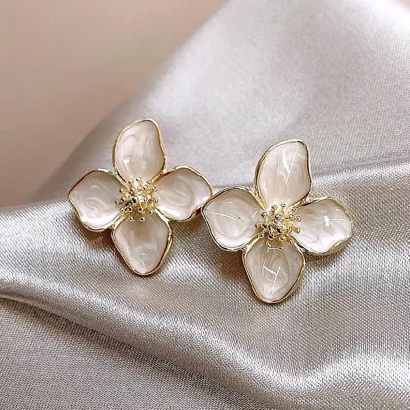 Trendy Flower Earrings