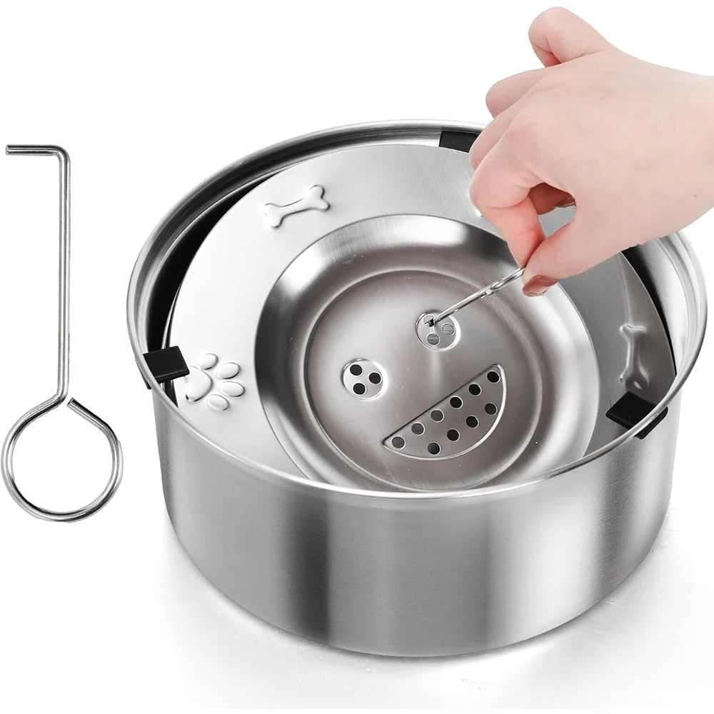 Dog Water Feeder Bowl