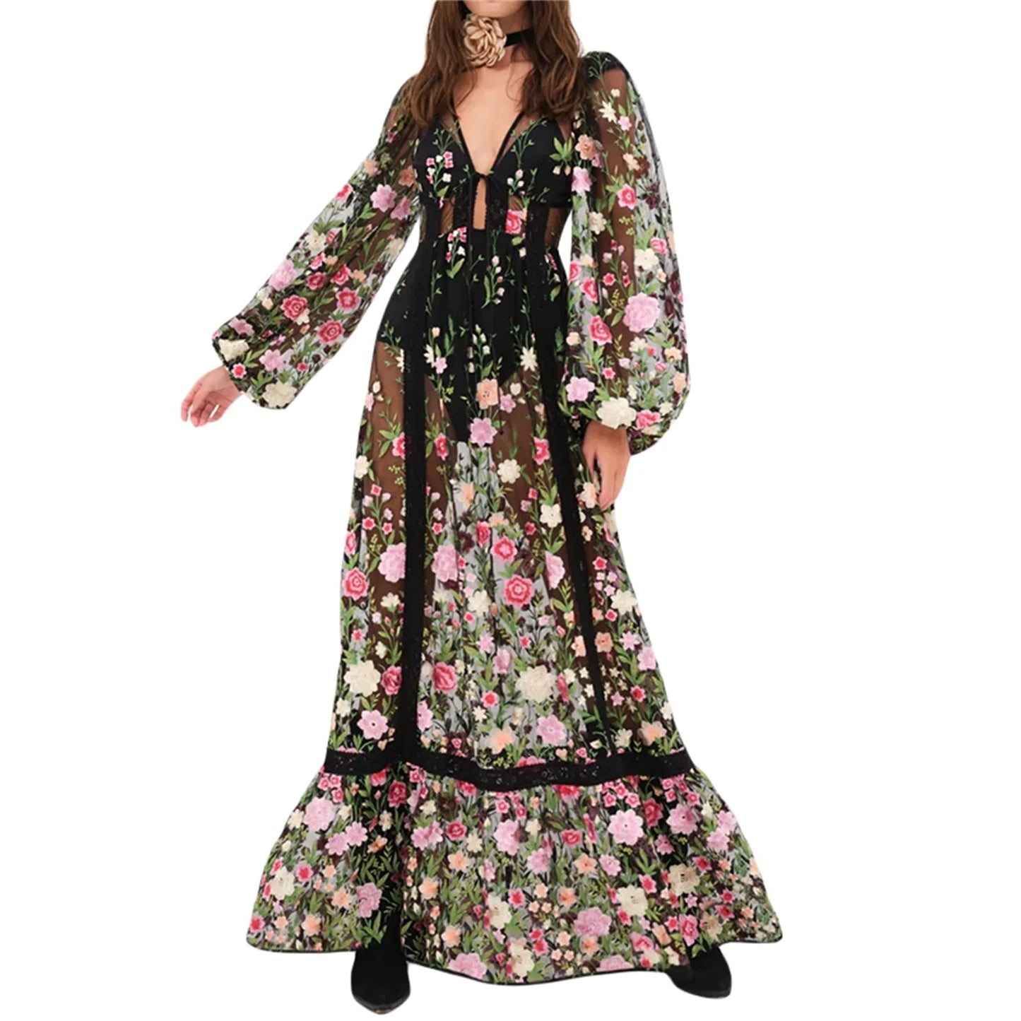 Women's Long Beach Dress