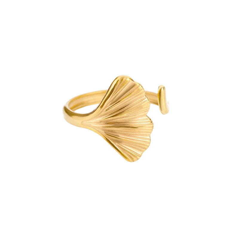 Vintage Leaf Rings