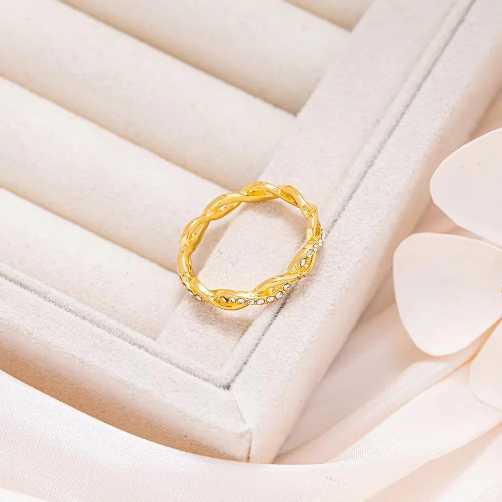 Trendy Twist Rings