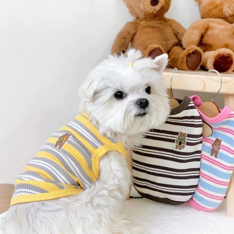 Cotton Rib Dog Shirt