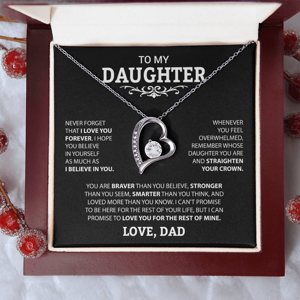 To M Daughter, Love Dad