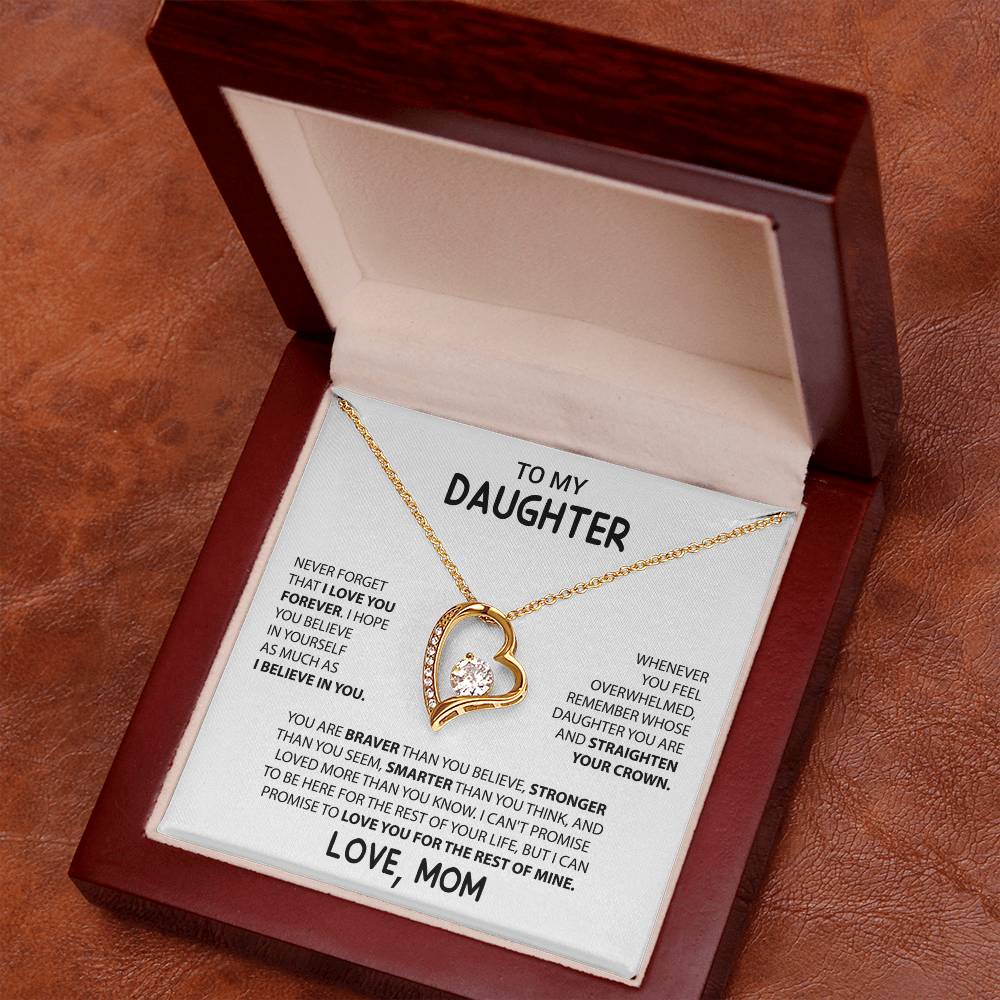 To My Daughter, Love Mom