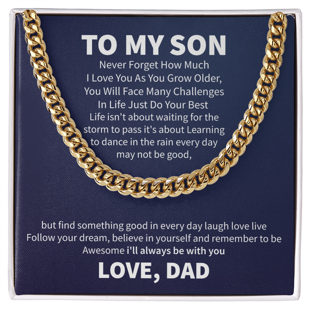 To My Son, Love Dad