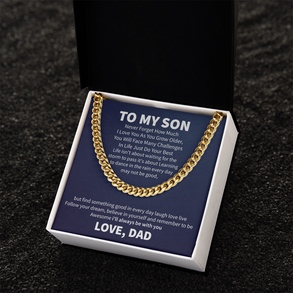 To My Son, Love Dad