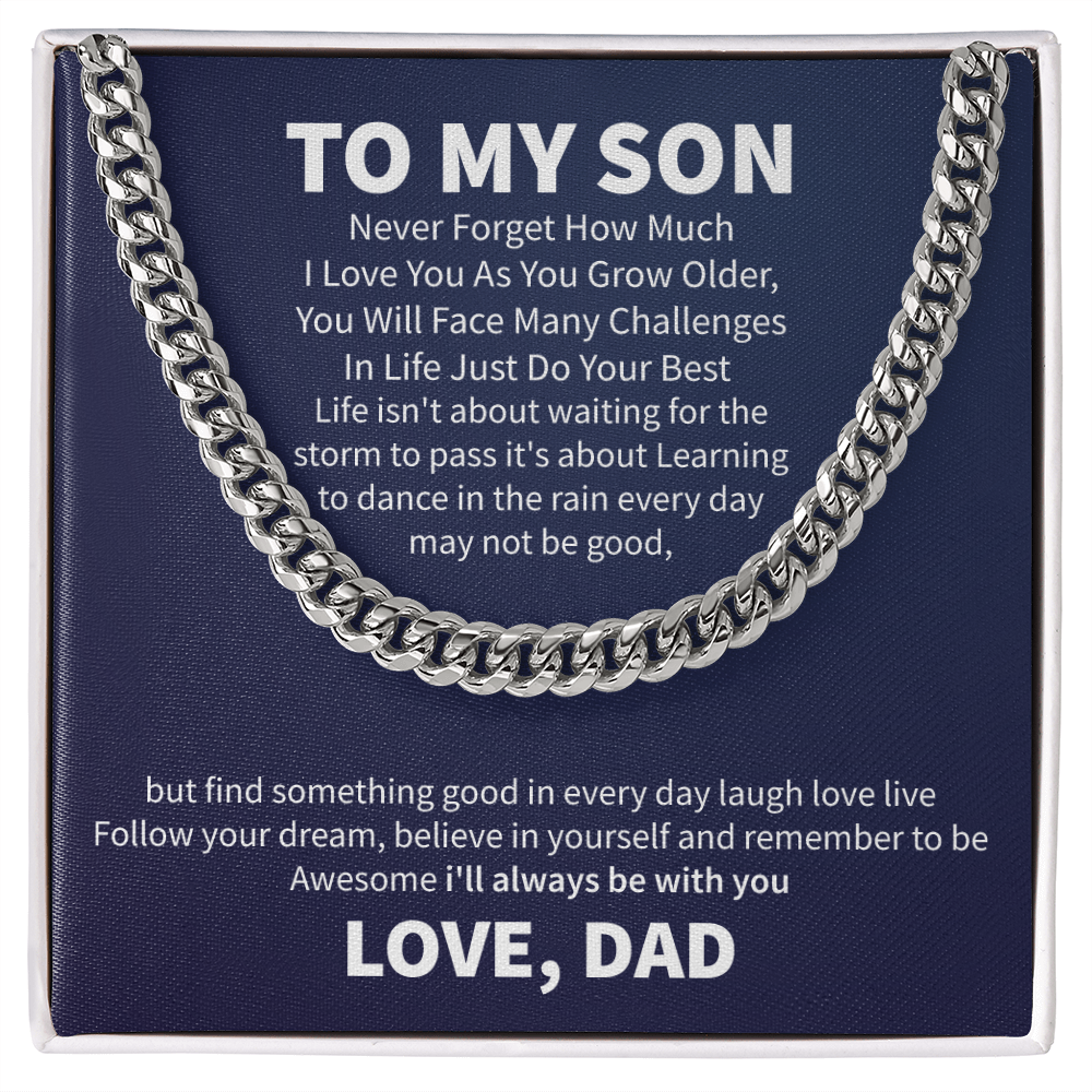 To My Son, Love Dad