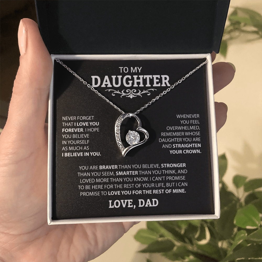 To M Daughter, Love Dad