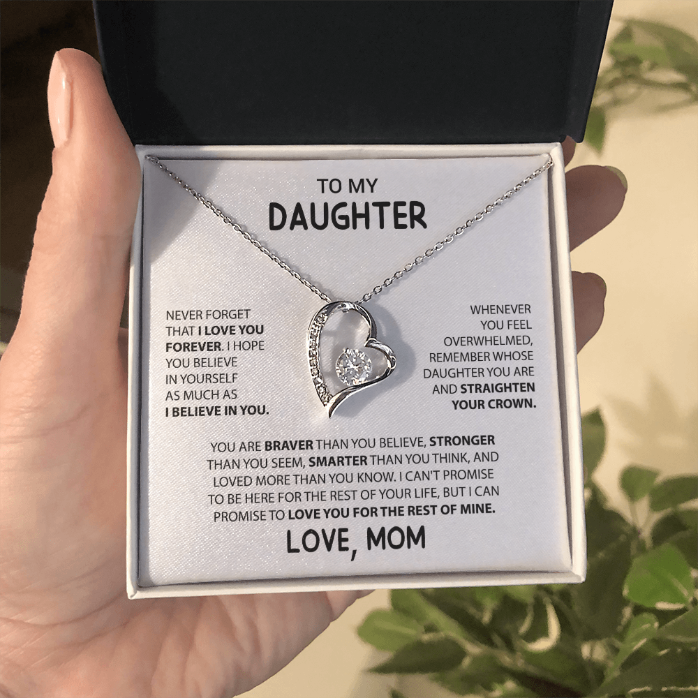 To My Daughter, Love Mom