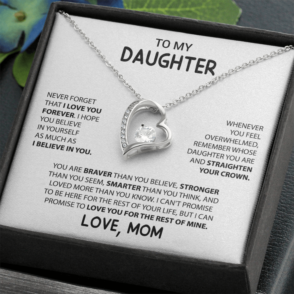 To My Daughter, Love Mom