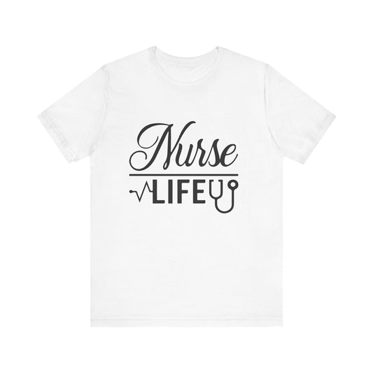 Nurse Life Jersey Short Sleeve Tee