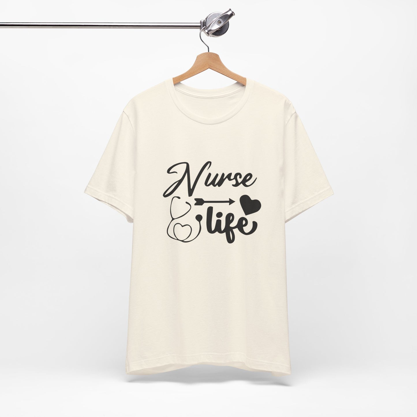 Nurse Life Jersey Short Sleeve Tee