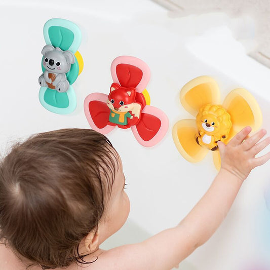 Creative Sucker Suction Spinning Top Toy