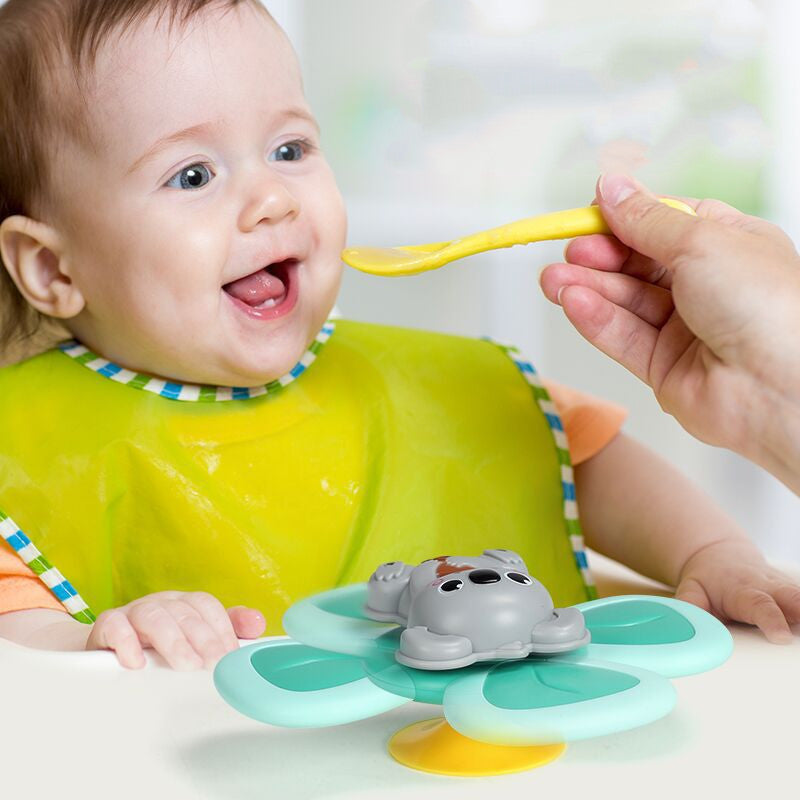 Creative Sucker Suction Spinning Top Toy