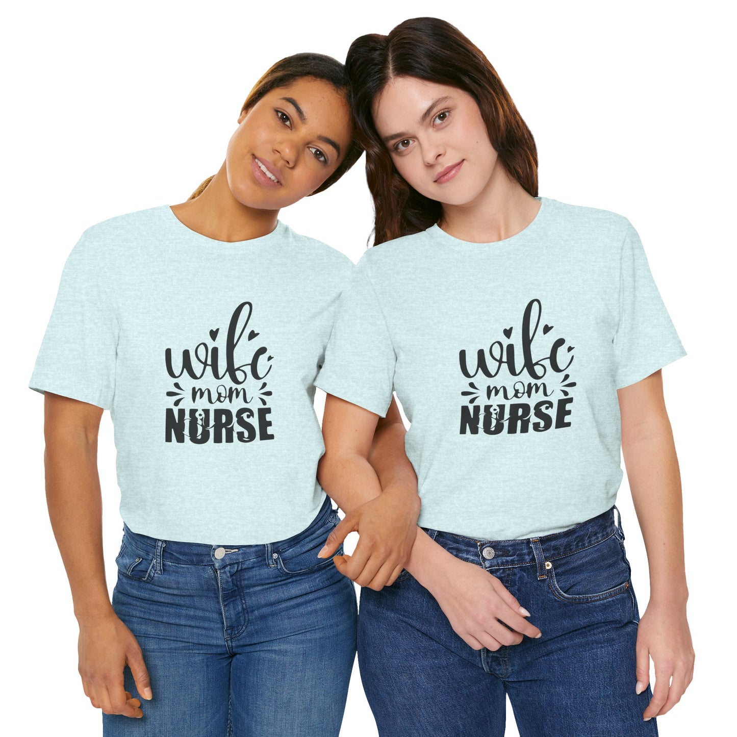 Mom Nurse Jersey Short Sleeve Tee