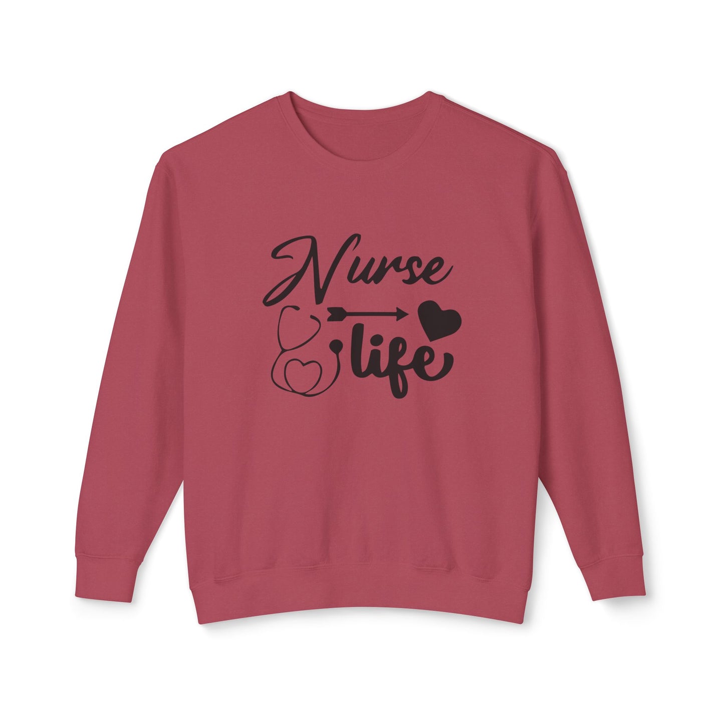 Nurse Life Lightweight Crewneck Sweatshirt
