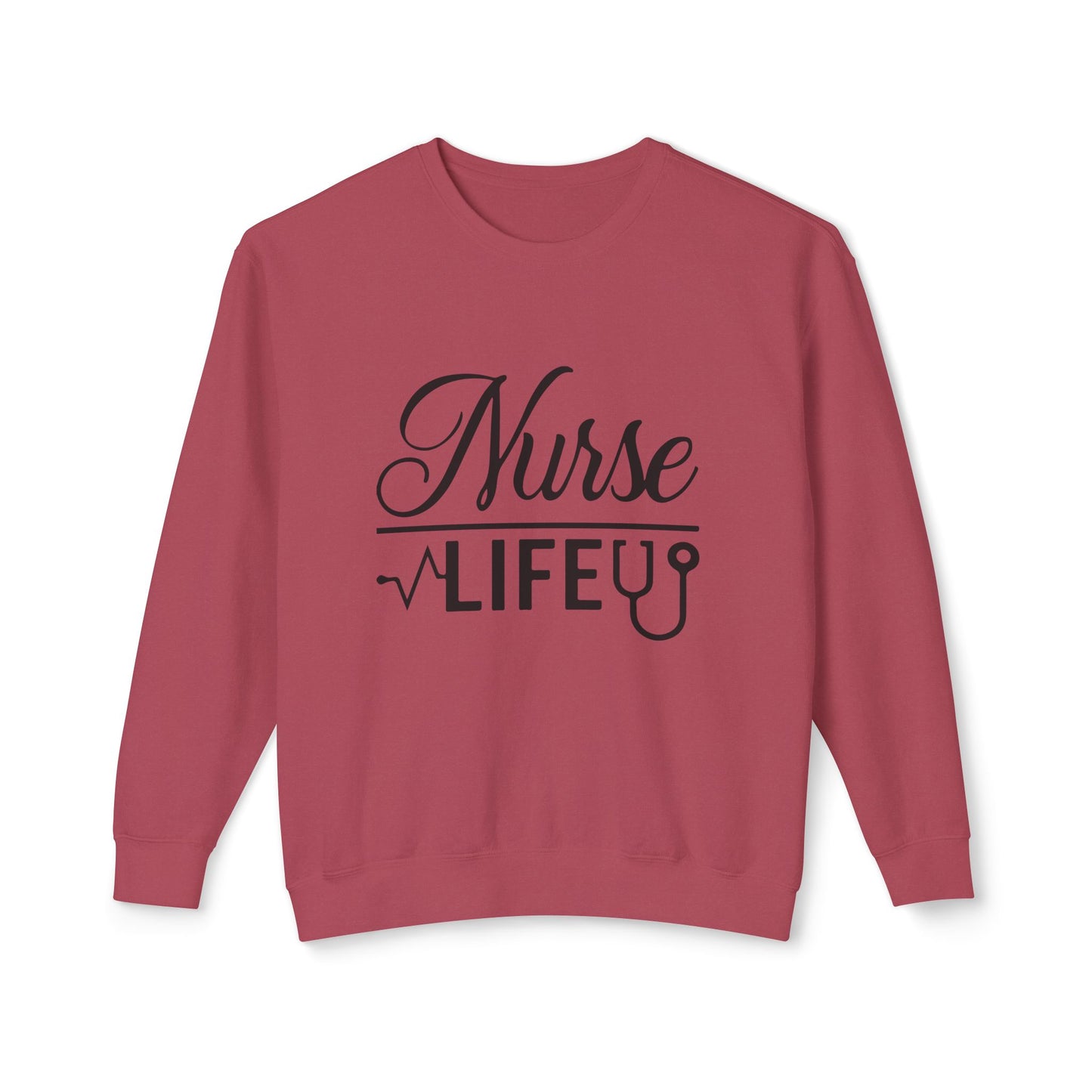 Nurse Life Lightweight Crewneck Sweatshirt