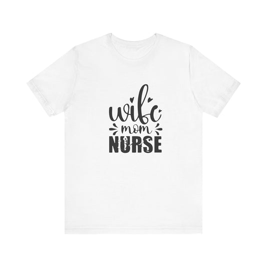 Mom Nurse Jersey Short Sleeve Tee