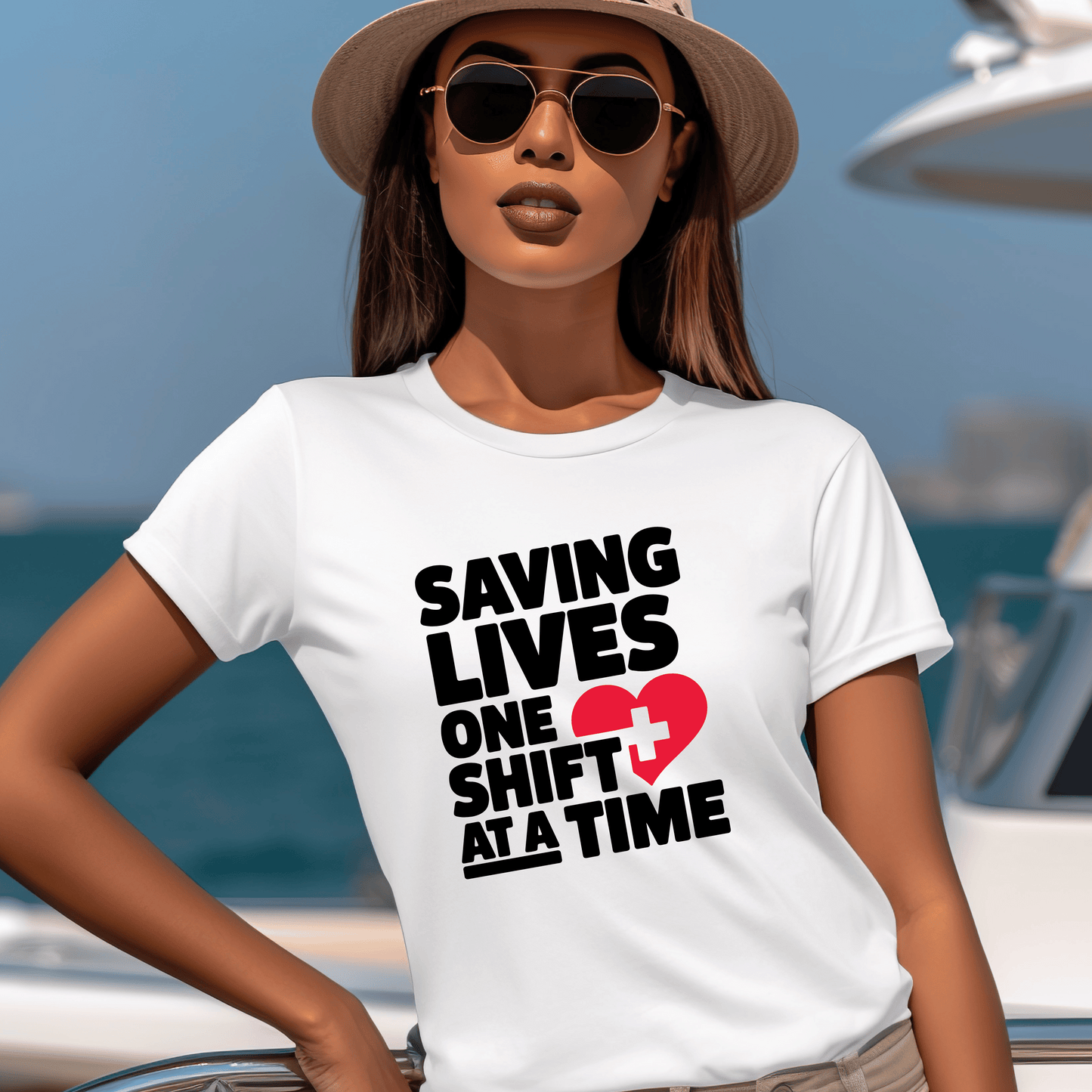 Saving Lives one Shift at a Time T-Shirt