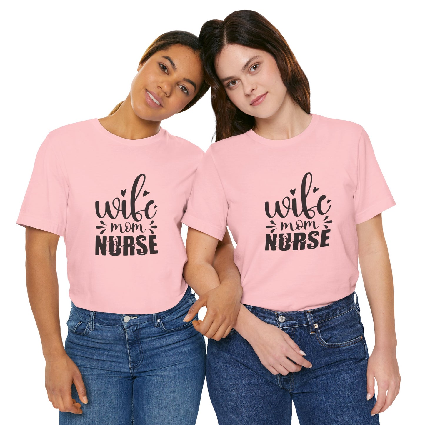 Mom Nurse Jersey Short Sleeve Tee