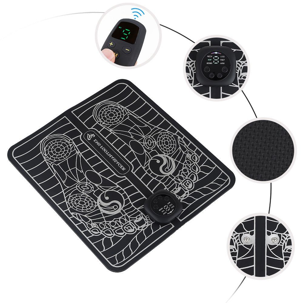 Remote Control EMS Foot Reflexology Massager
