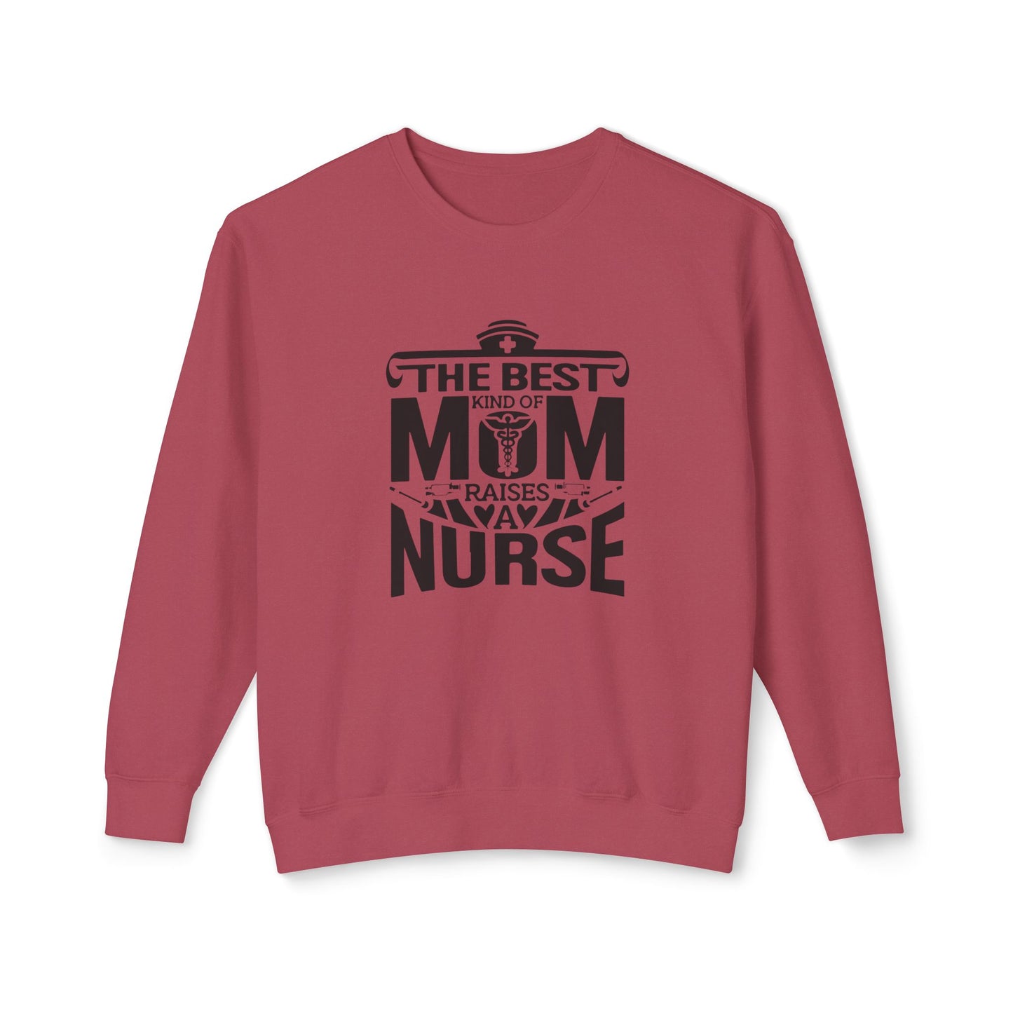 The Best Mom Lightweight Crewneck Sweatshirt