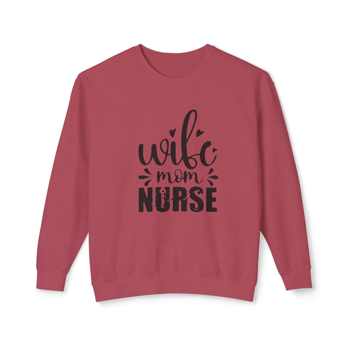 Mom Nurse Lightweight Crewneck Sweatshirt