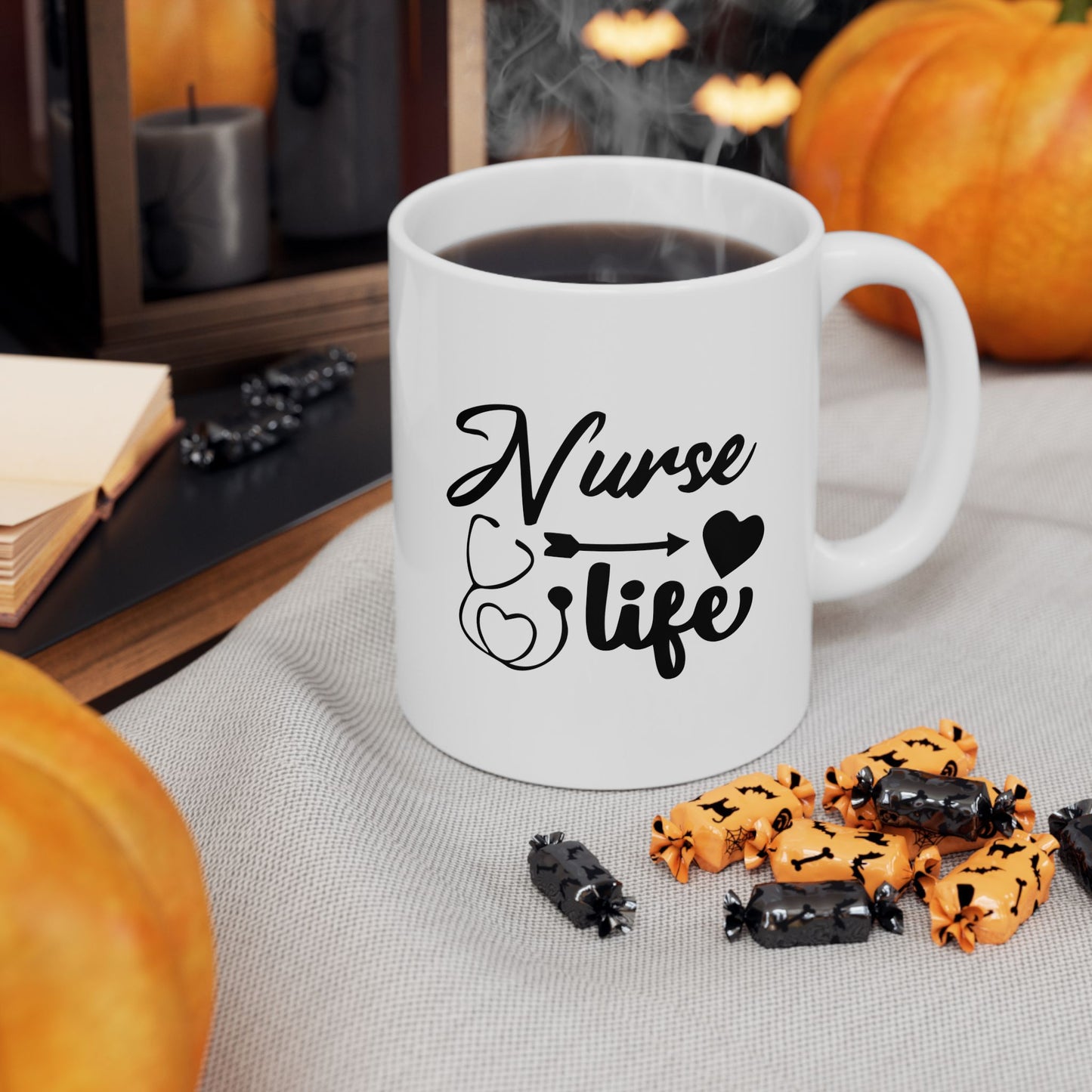 Nurse Life Ceramic Mug, (11oz, 15oz)