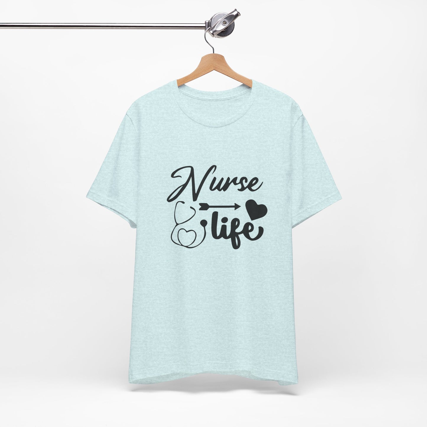 Nurse Life Jersey Short Sleeve Tee