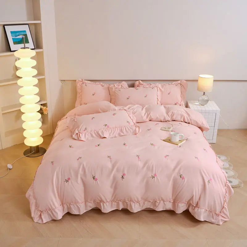 Bedding Set For Student Dorms And Home Use Four-Piece Kit Cinda Kay collections