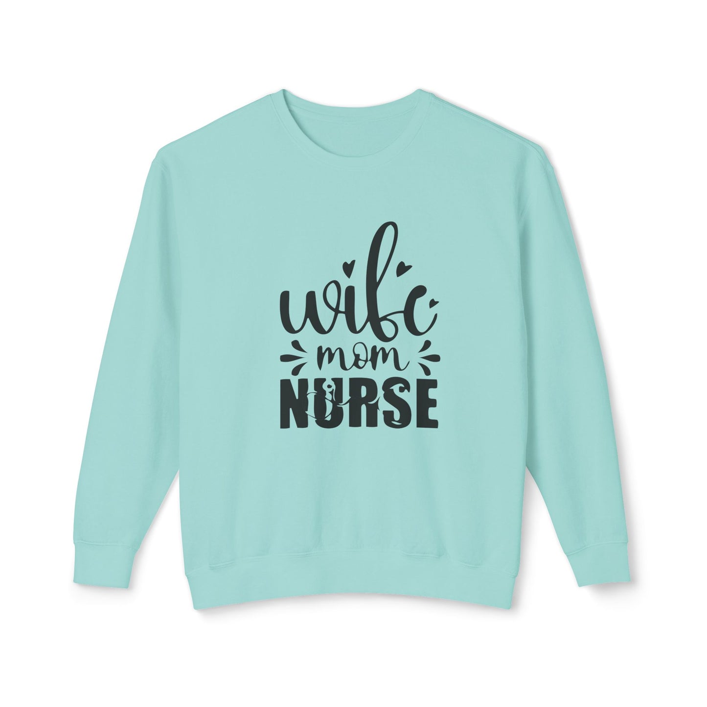 Mom Nurse Lightweight Crewneck Sweatshirt