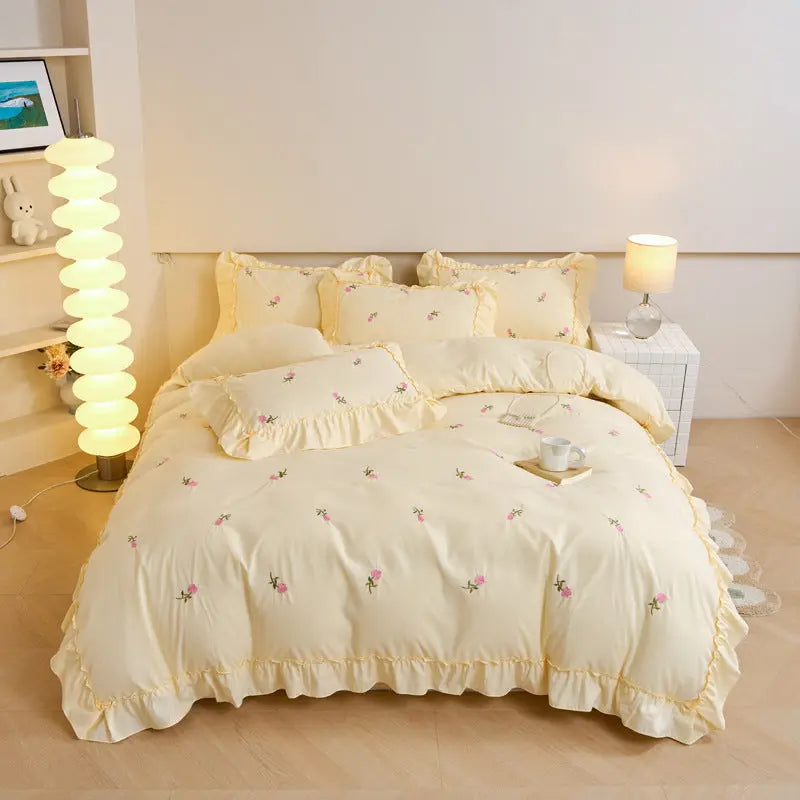 Bedding Set For Student Dorms And Home Use Four-Piece Kit Cinda Kay collections