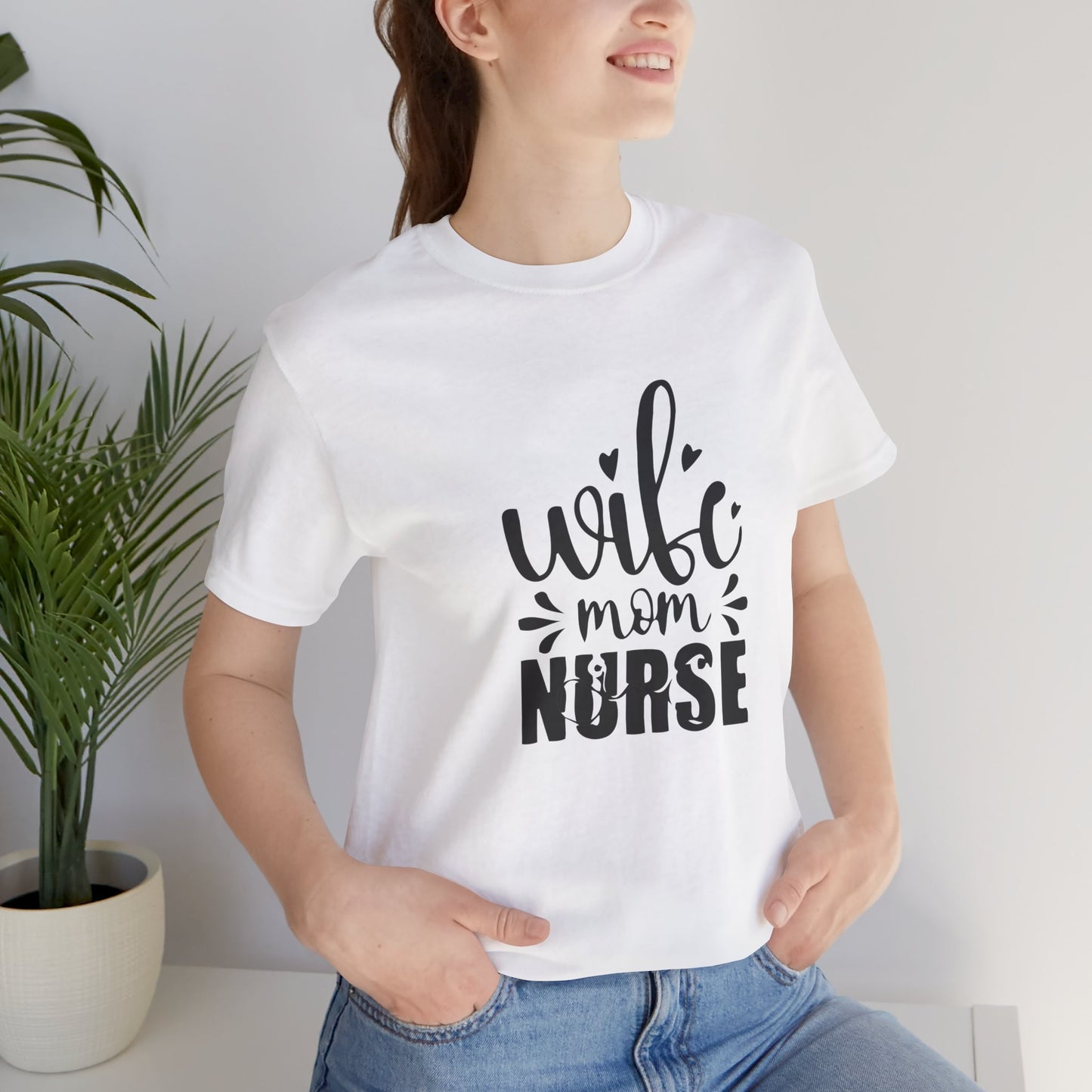 Mom Nurse Jersey Short Sleeve Tee
