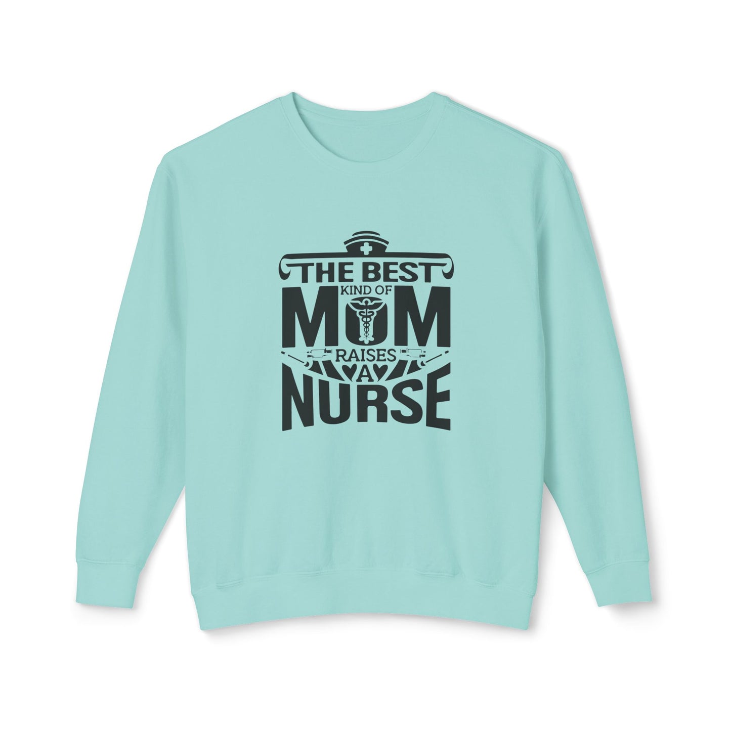 The Best Mom Lightweight Crewneck Sweatshirt