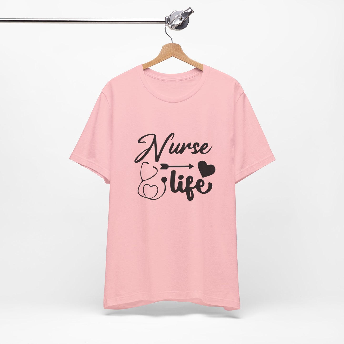 Nurse Life Jersey Short Sleeve Tee