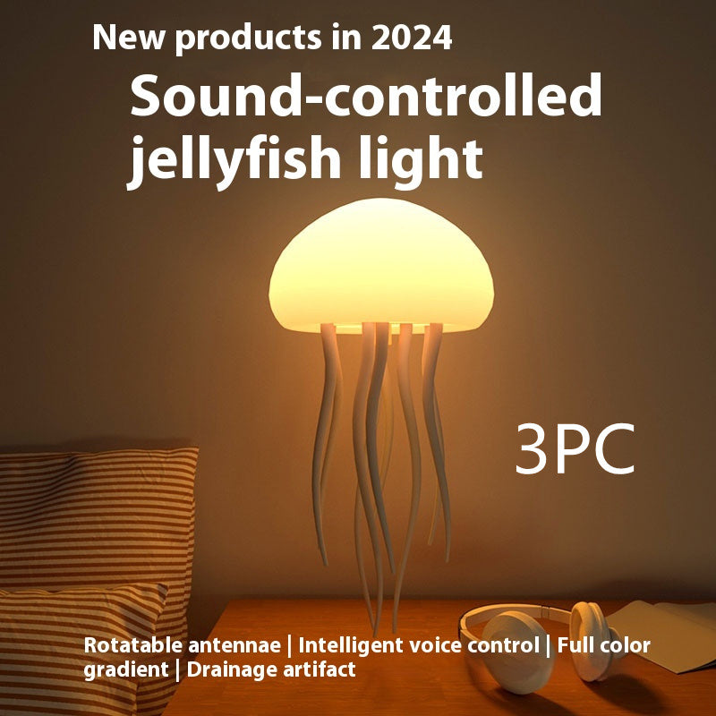 Portable Jellyfish Mood LED Lamp
