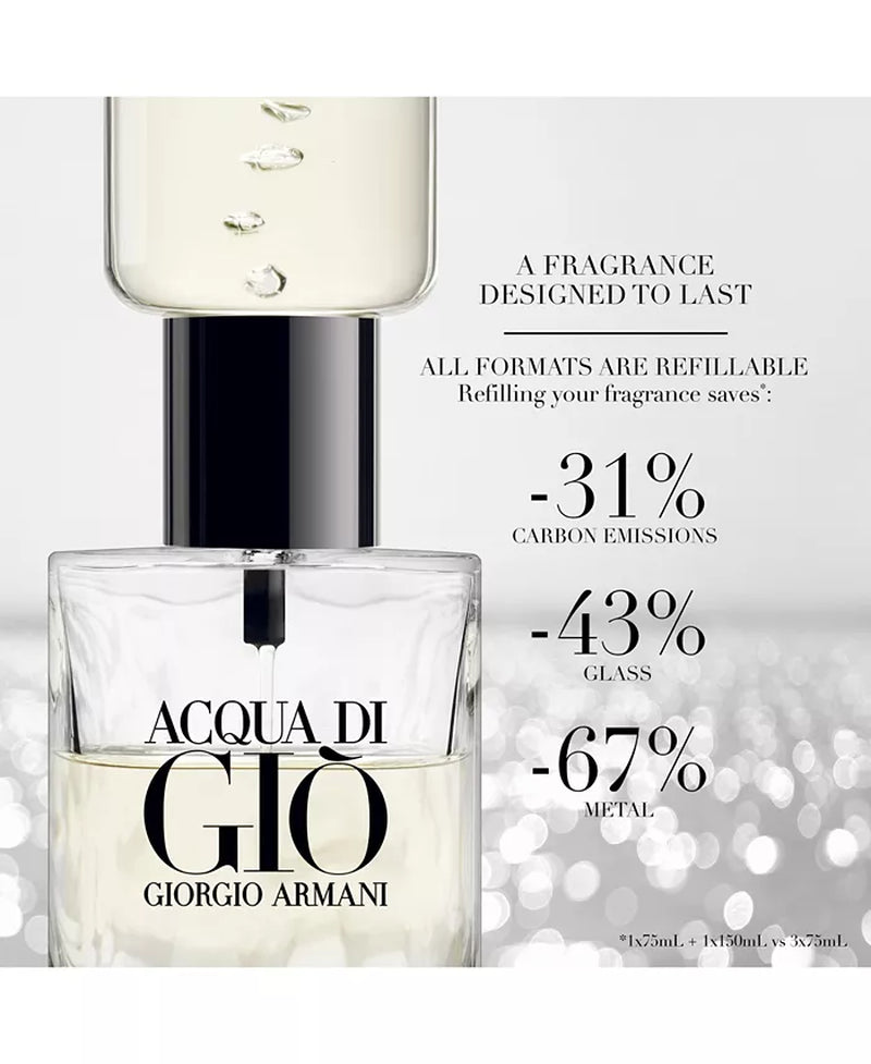 Acqua Di Gio Eau De Parfum Refill, 5.1 Oz.