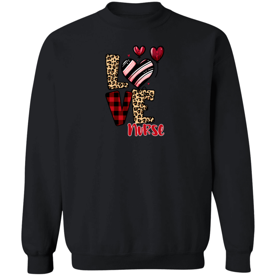 Love Crewneck Pullover Sweatshirt