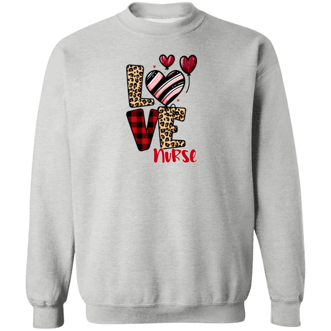 Love Crewneck Pullover Sweatshirt
