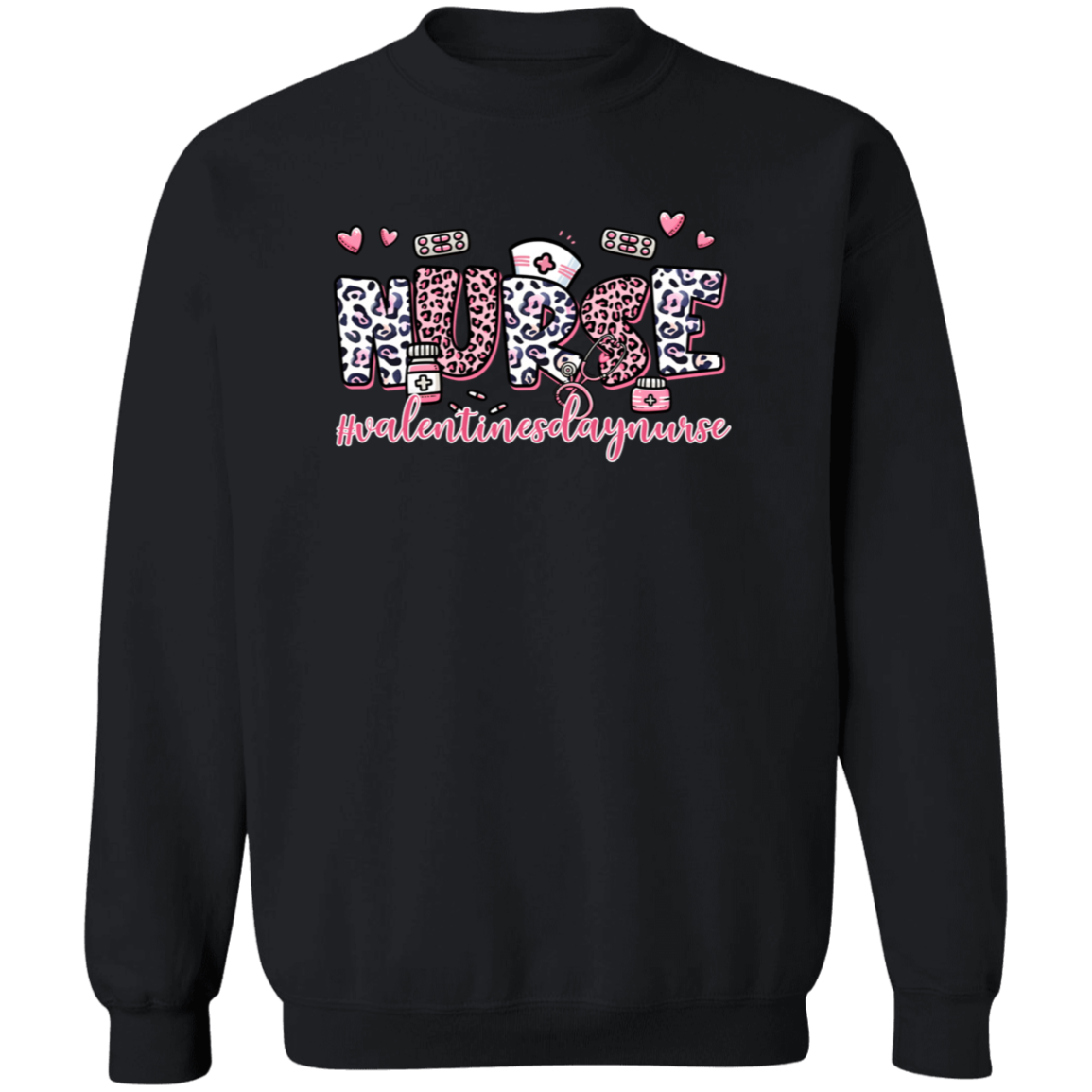Nurse Crewneck Pullover Sweatshirt