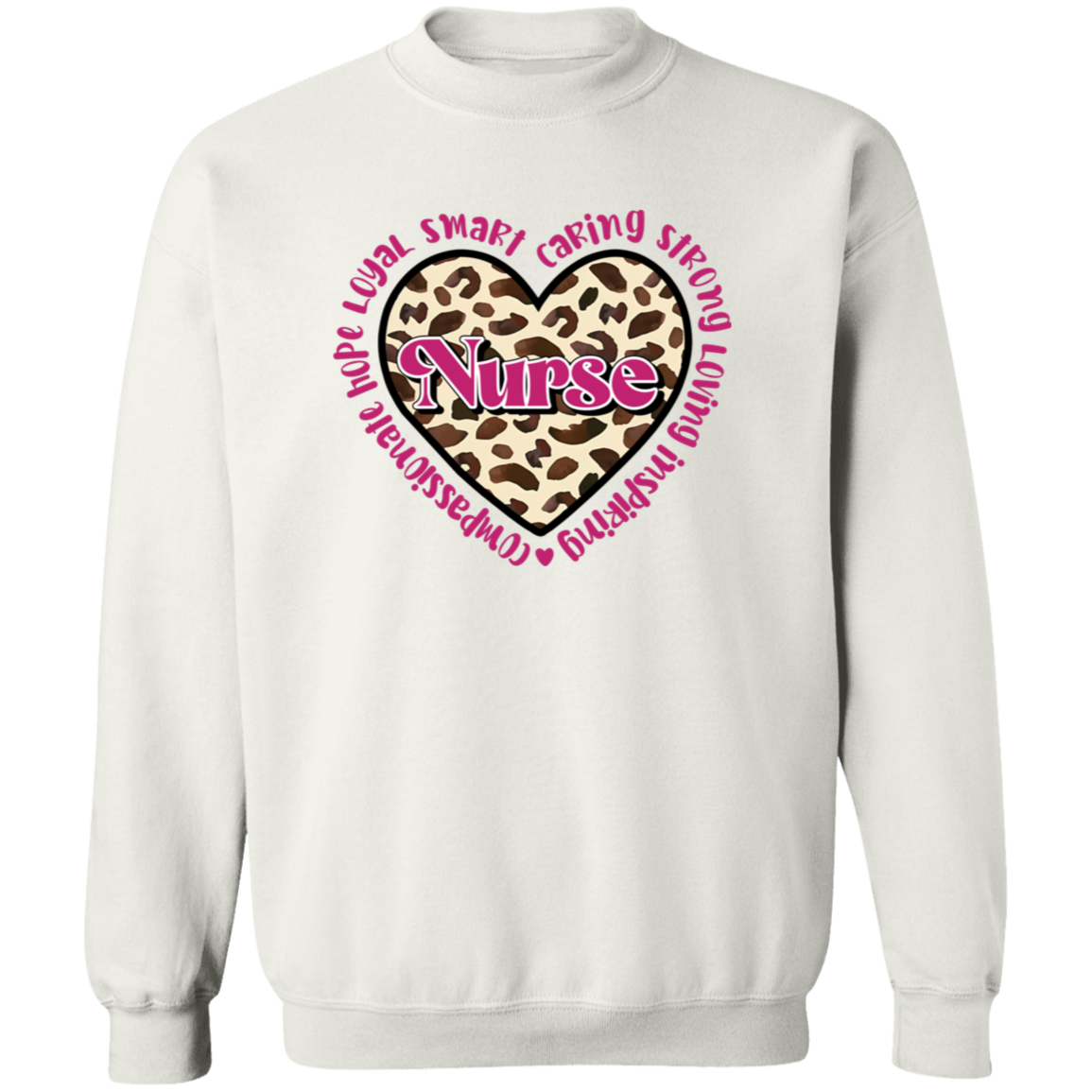 Nurse Crewneck Pullover Sweatshirt