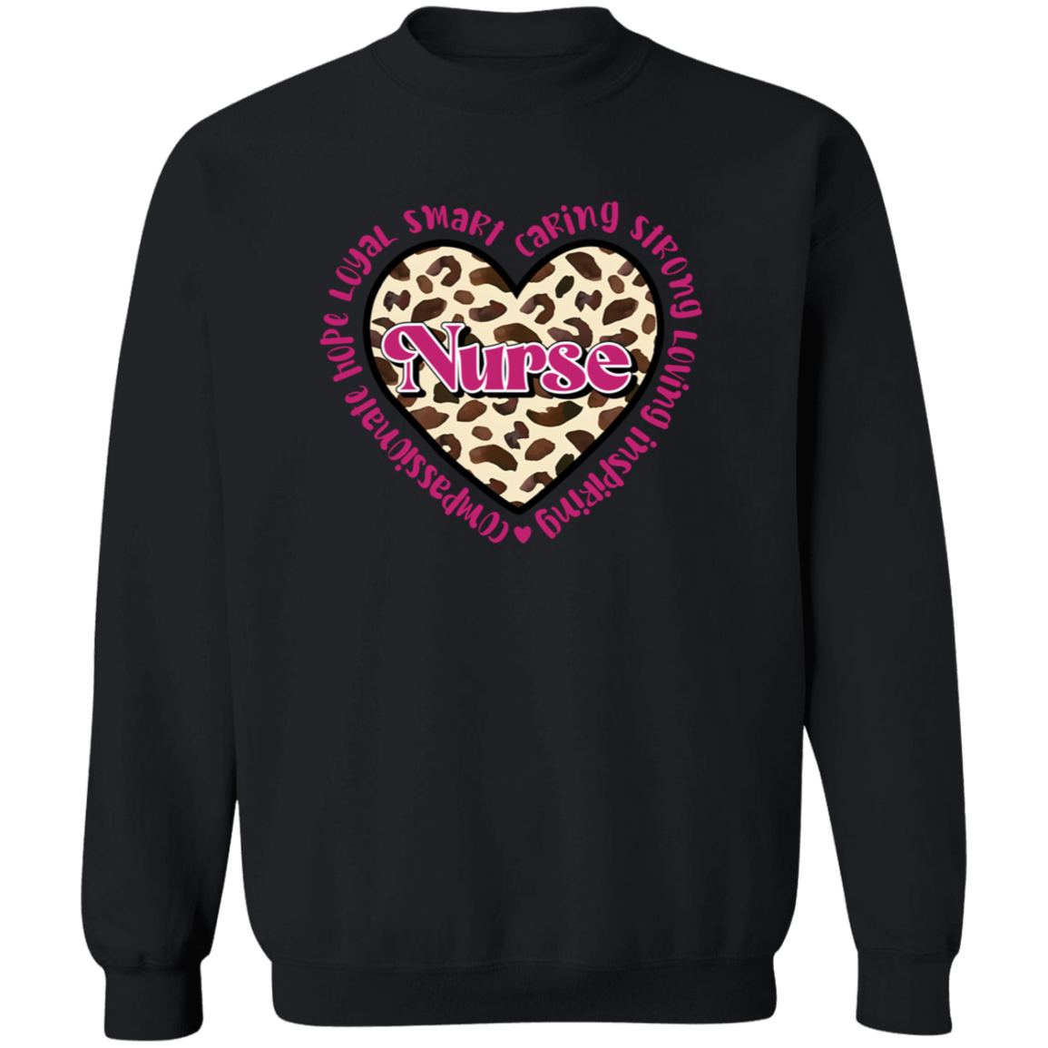 Nurse Crewneck Pullover Sweatshirt
