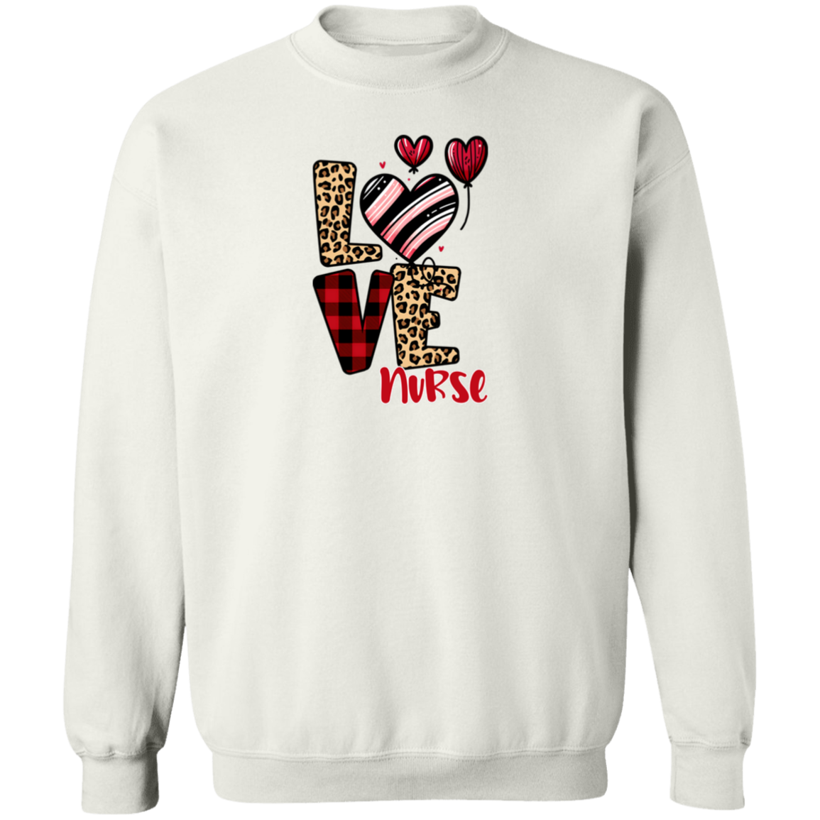 Love Crewneck Pullover Sweatshirt