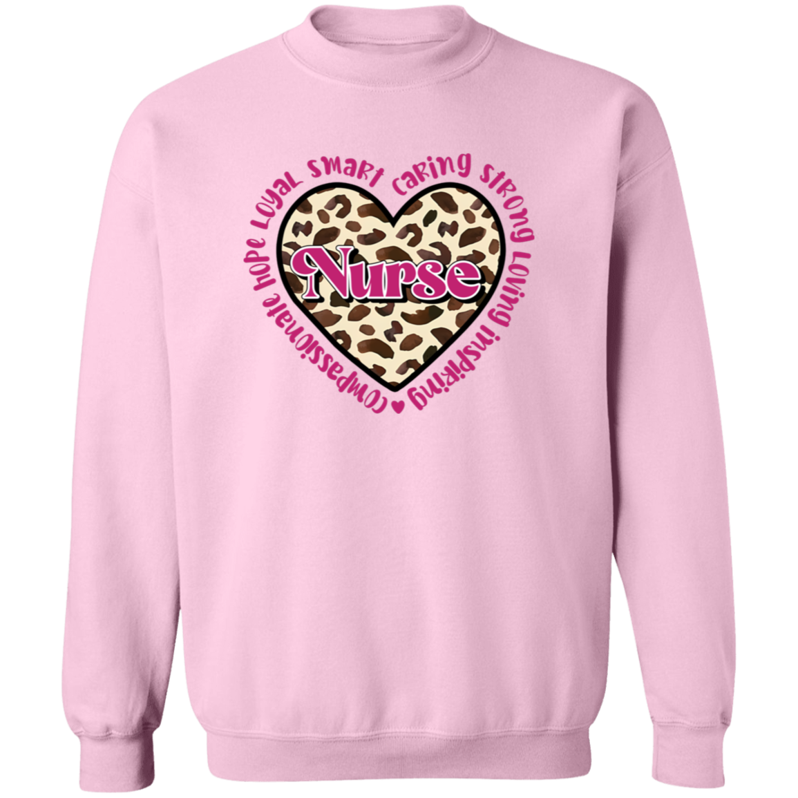 Nurse Crewneck Pullover Sweatshirt